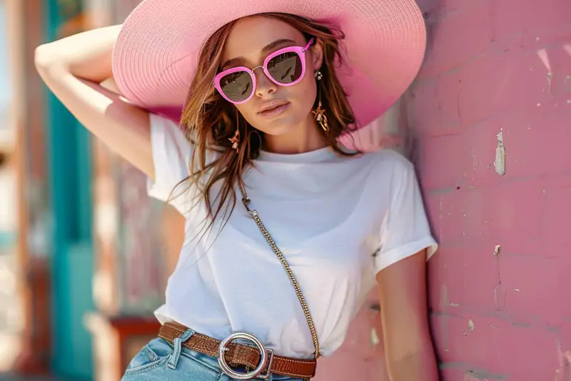 Jean, pull crème et trois accessoires automnaux pour une tenue élégante