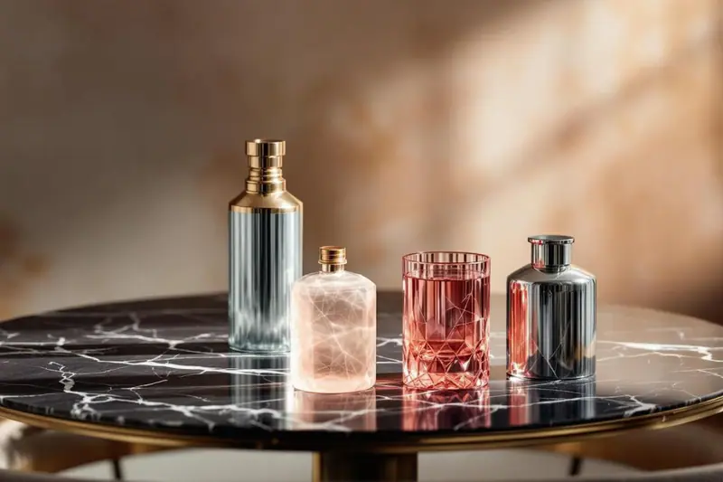 Salon lumineux avec miroir arche, tapis en laine, lampe et tulipes fraîches
