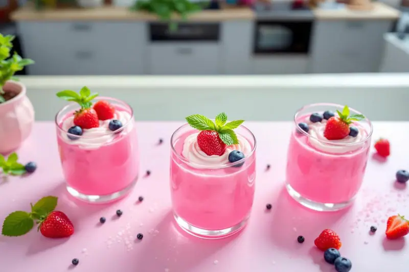 Assortiment de petites recettes sucrées et salées légères sur une table d’hiver